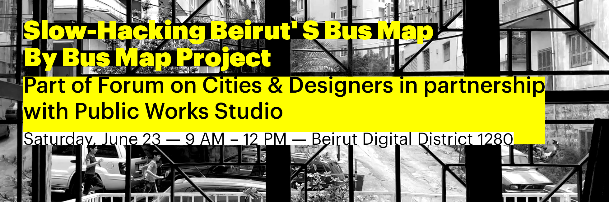 Slow-Hacking Beirut’s Bus Map – by Bus Map Project - ihjoz