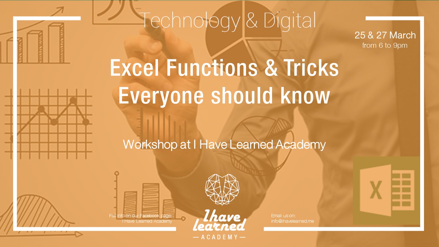 Excel Functions & tricks everyone should know - Workshop at I Have ...